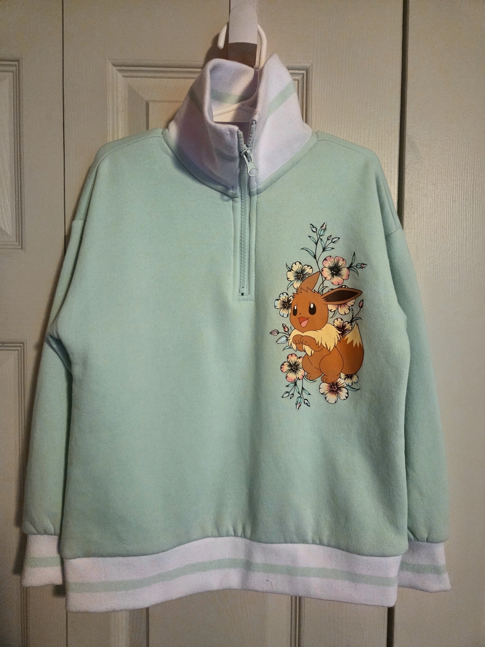 Eevee Half-Zip Sweater - Girls Small